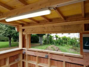 Alimentation électrique pour un pool house ainsi qu'une piscine chez un client de st Rémy la varenne